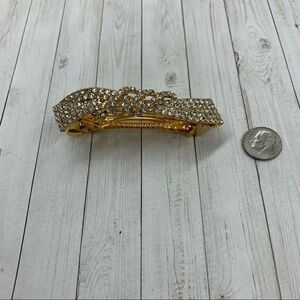Gold Crystal Barrette‎